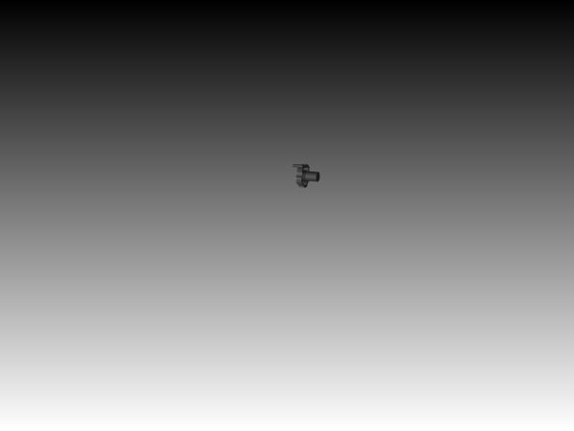 Knob and Mold Cavity Free 3D model_3