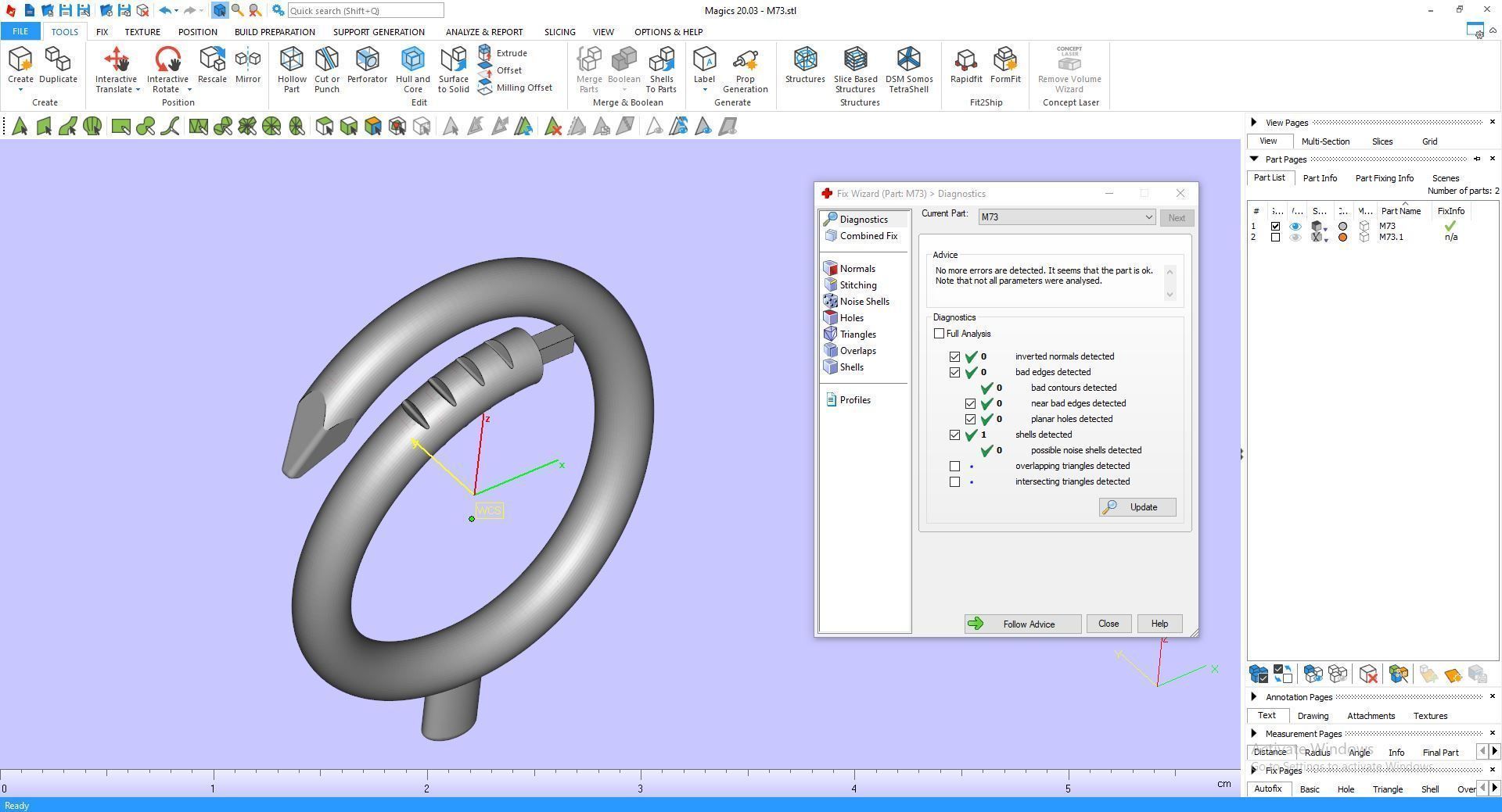 Ring M73 Women ring Size 6 25 US 3D print model_13