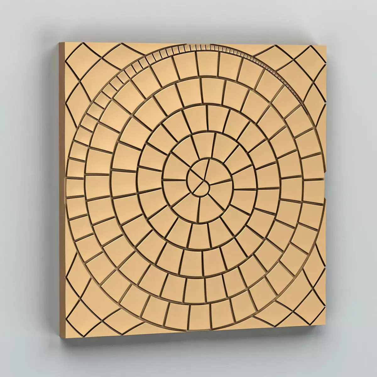 Wall panel 034 3D model