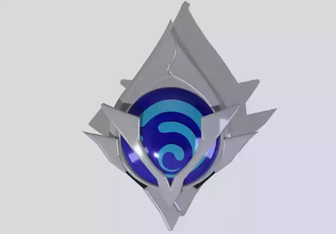 Snezhnaya Hydro Vision Genshin Impact