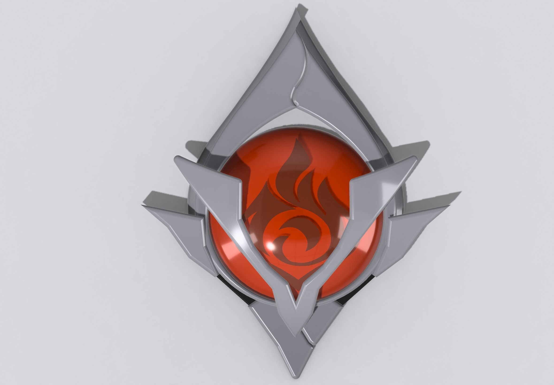 Snezhnaya Visions Pack Genshin Impact 3D print model_37