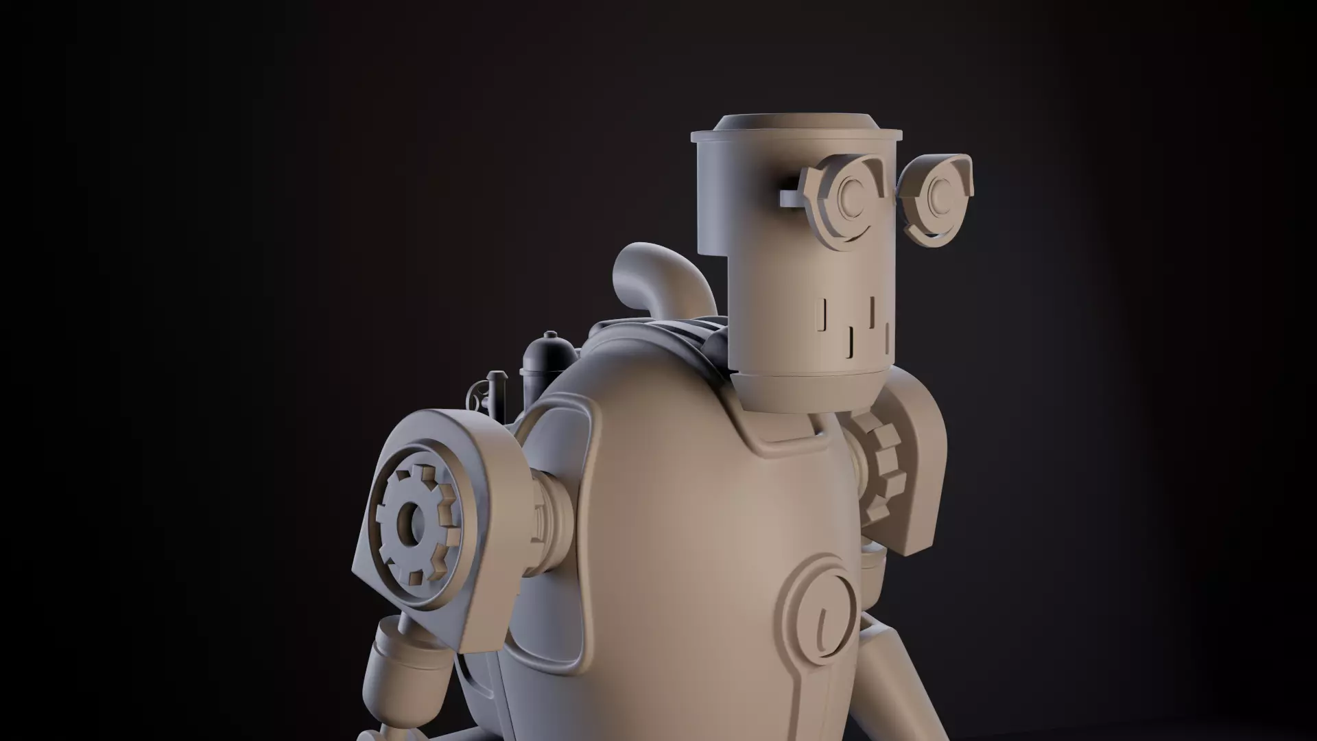 Pascal - Nier Automata 3D print model_0