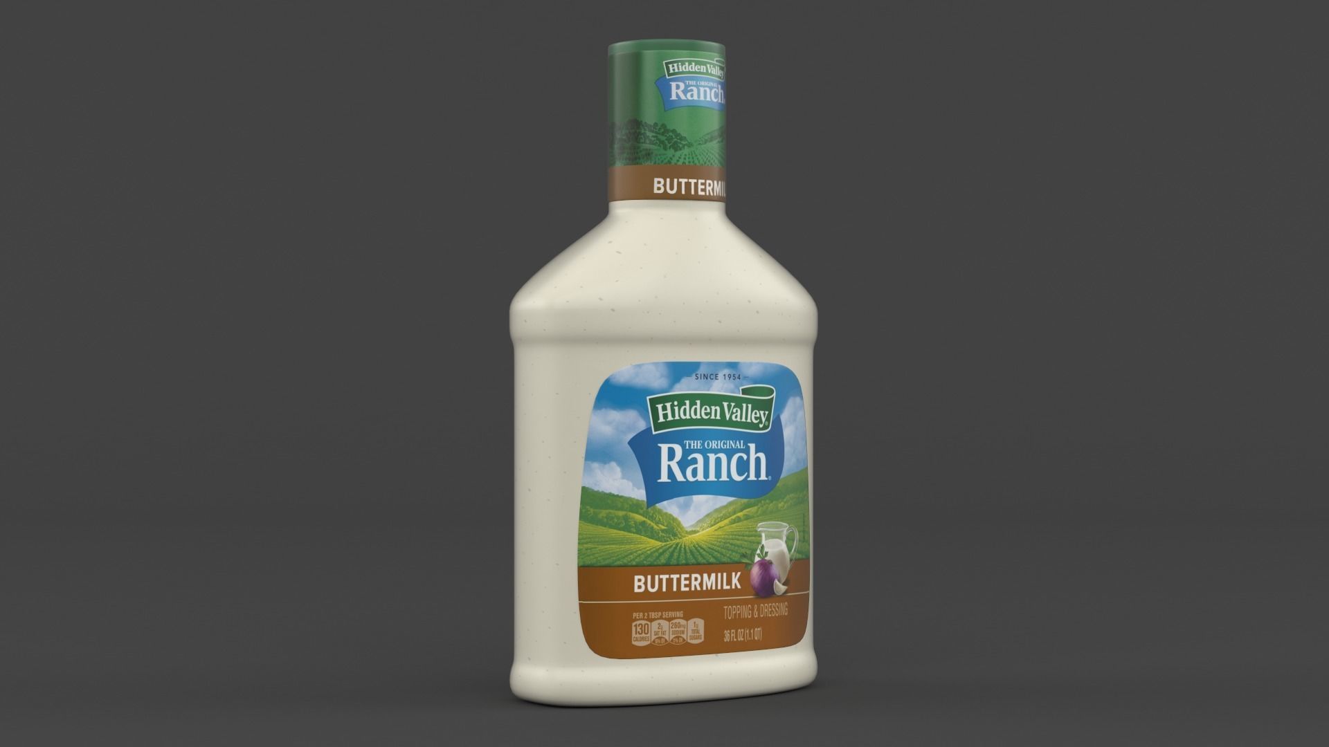 Hidden Valley Ranch 3D model_4