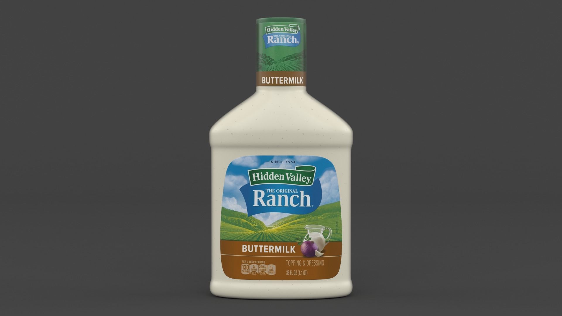 Hidden Valley Ranch 3D model_1