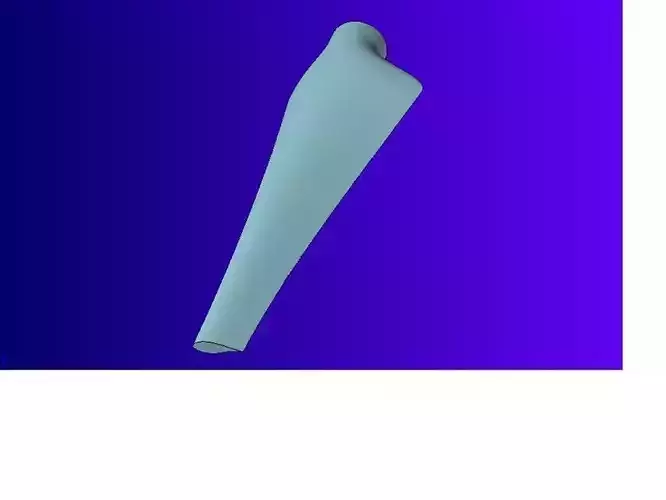 Wind Turbine Blade Free 3D model