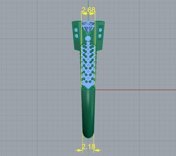 Soliter ring Model 2783 3D print model_7