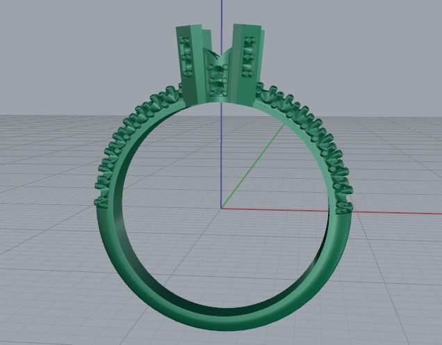 Soliter ring Model 2783 3D print model_3