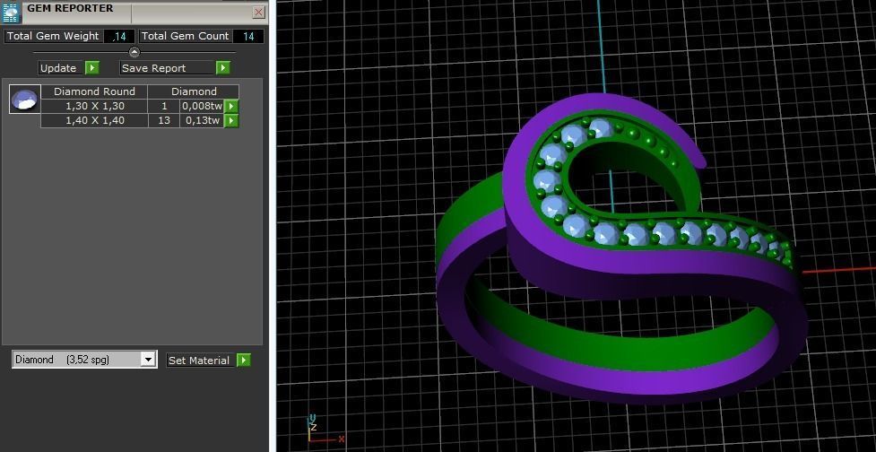 Ring Model 2782 3D print model_9