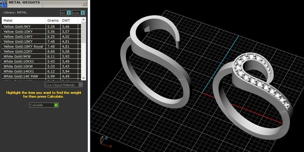 Ring Model 2782 3D print model_8