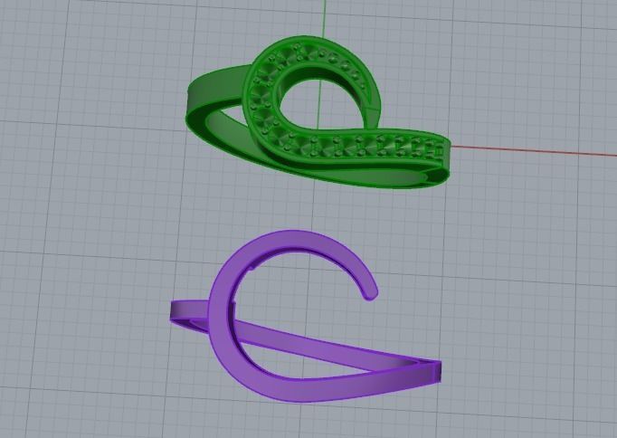 Ring Model 2782 3D print model_2