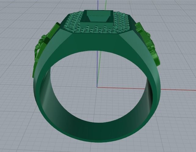 Cross ring Model 2780 3D print model_5