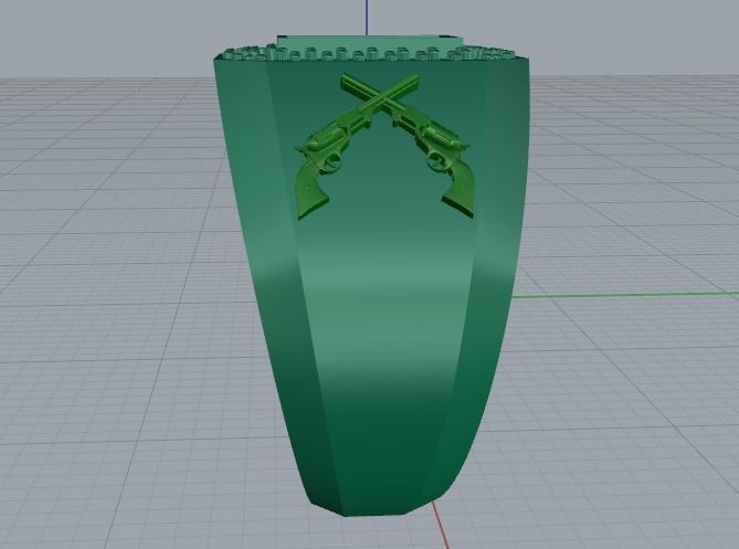 Cross ring Model 2780 3D print model_4