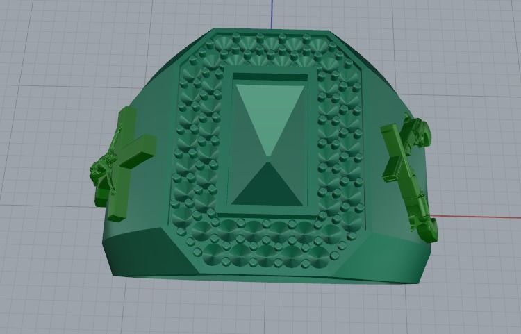 Cross ring Model 2780 3D print model_2