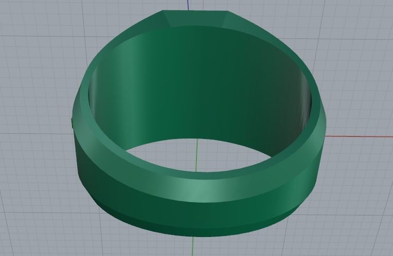 Cross ring Model 2780 3D print model_6
