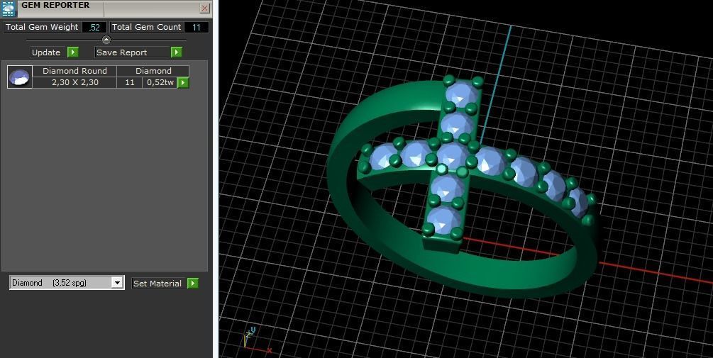 Cross ring Model 2775 3D print model_9