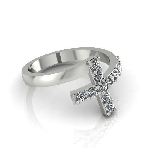 Cross ring Model 2775 3D print model_1