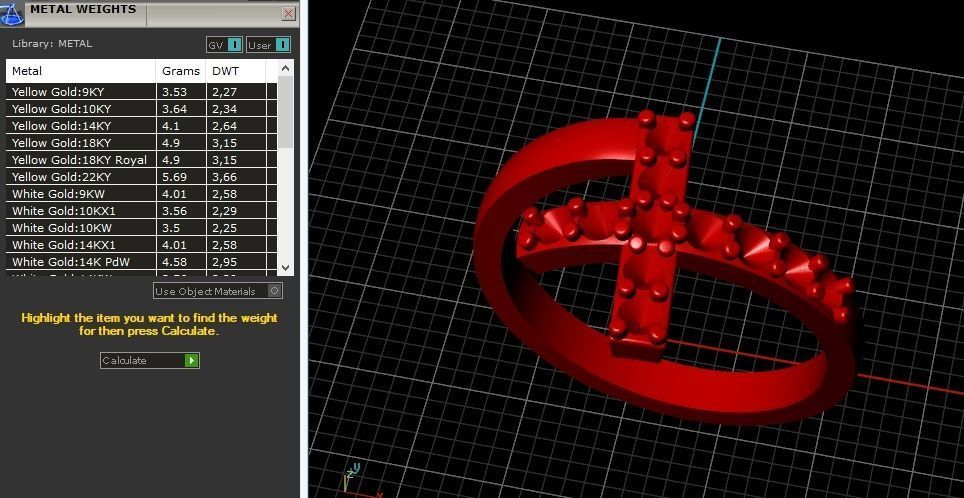 Cross ring Model 2775 3D print model_8