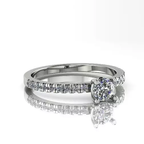 Soliter ring Model 2772 3D print model_0