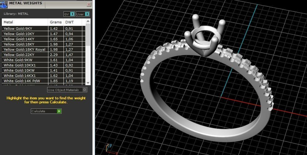 Soliter ring Model 2772 3D print model_8