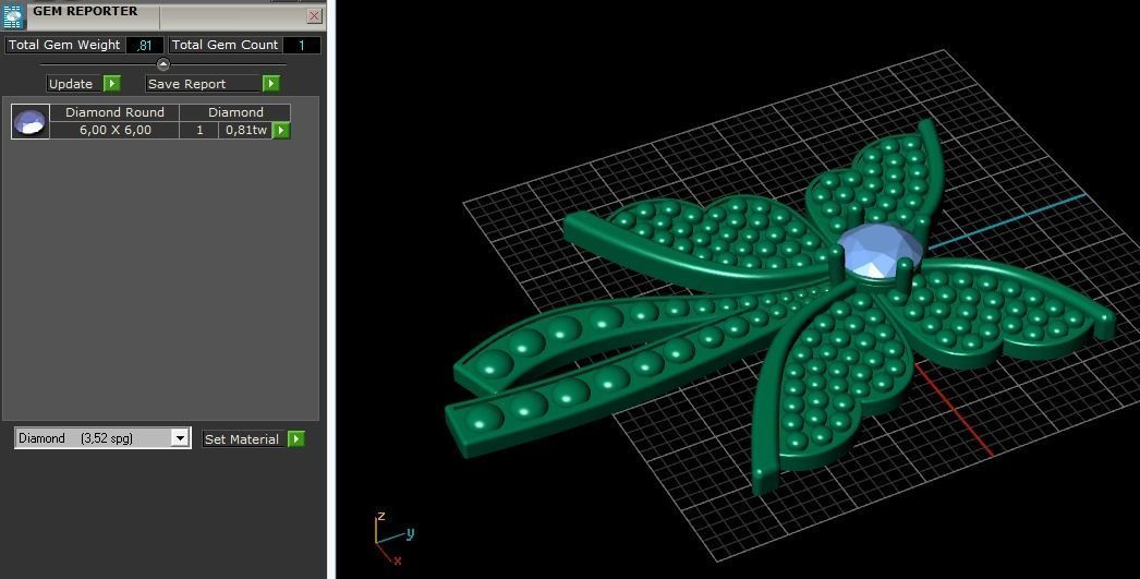 Butterfly Model 2769 3D print model_9