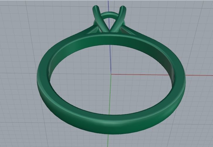 Soliter ring Model 2767 3D print model_5