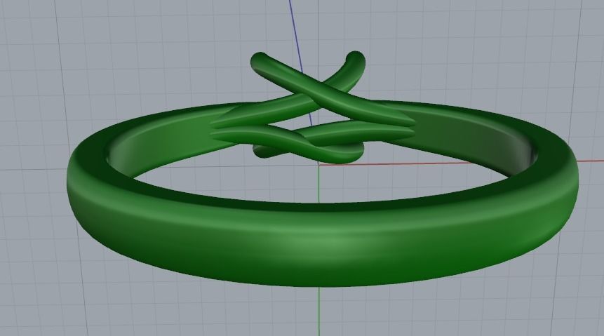Soliter ring Model 2763 3D print model_5