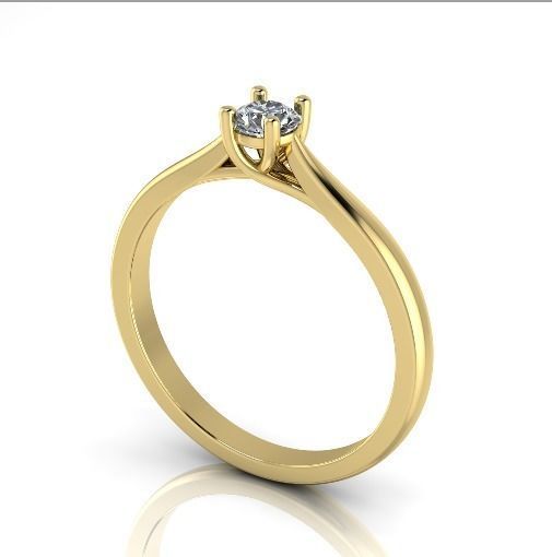 Soliter ring Model 2754 3D print model_1