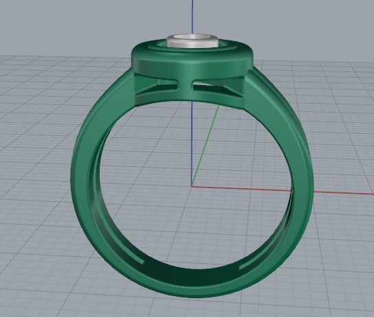 Soliter ring Model 2753 3D print model_2
