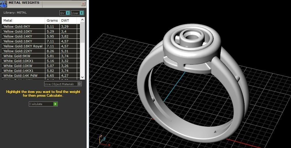 Soliter ring Model 2753 3D print model_9