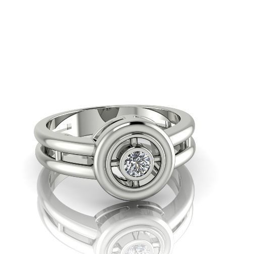 Soliter ring Model 2753 3D print model_1