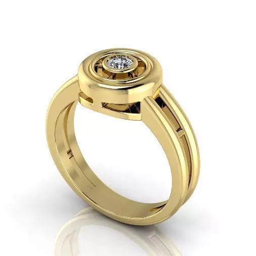 Soliter ring Model 2753 3D print model_0