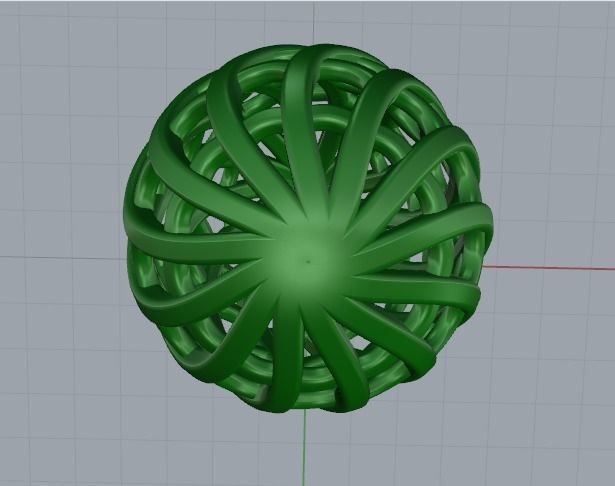 Pendant Model 2749 3D print model_3