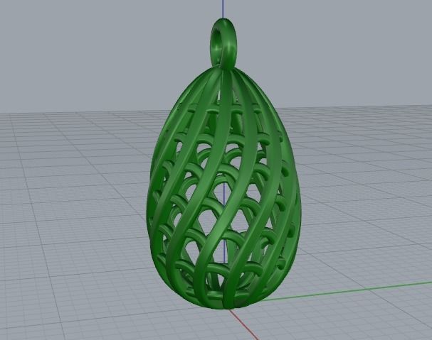 Pendant Model 2749 3D print model_4