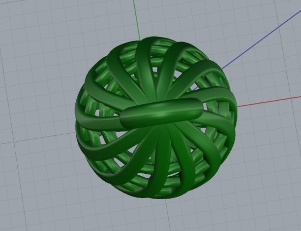 Pendant Model 2749 3D print model_5