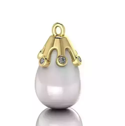 Pendant with pearls Model 2744