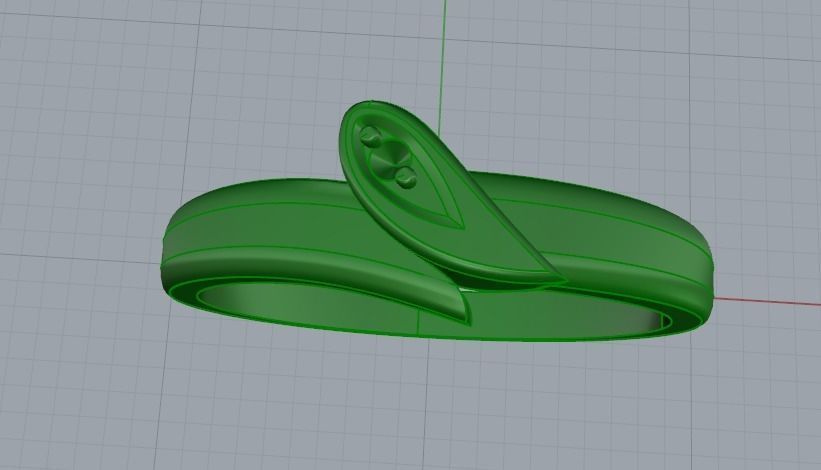 Ring Model 2739 3D print model_5
