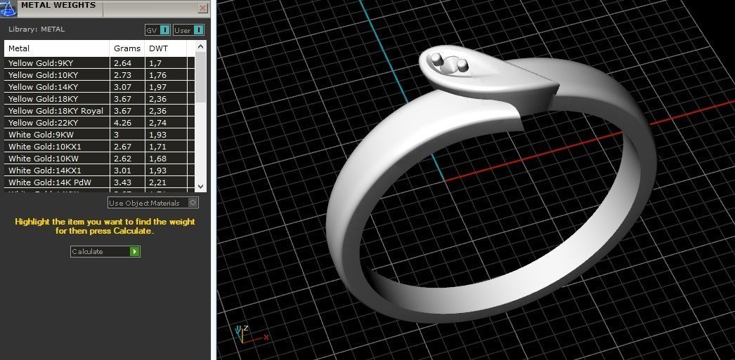 Ring Model 2739 3D print model_9