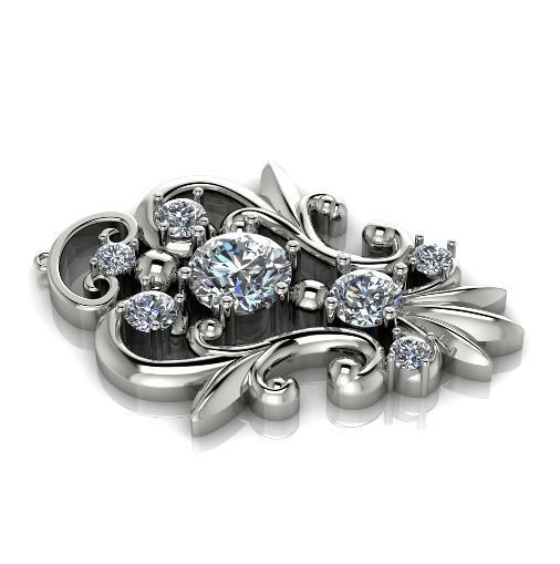 Pendant Model 2737 3D print model_1