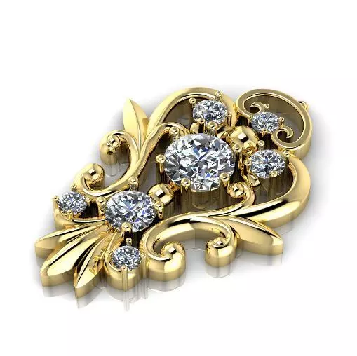 Pendant Model 2737 3D print model_0