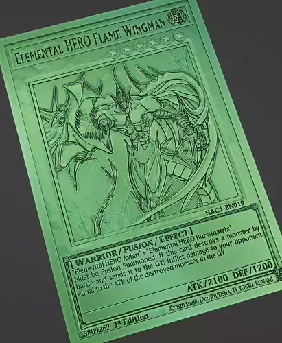 elemental hero flame wingman - yugioh