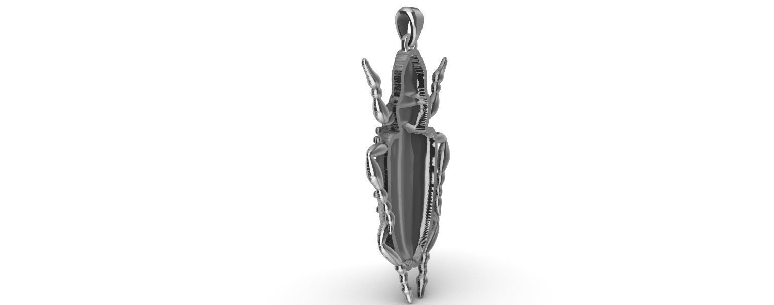 Scarab Pendant 3D print model_8