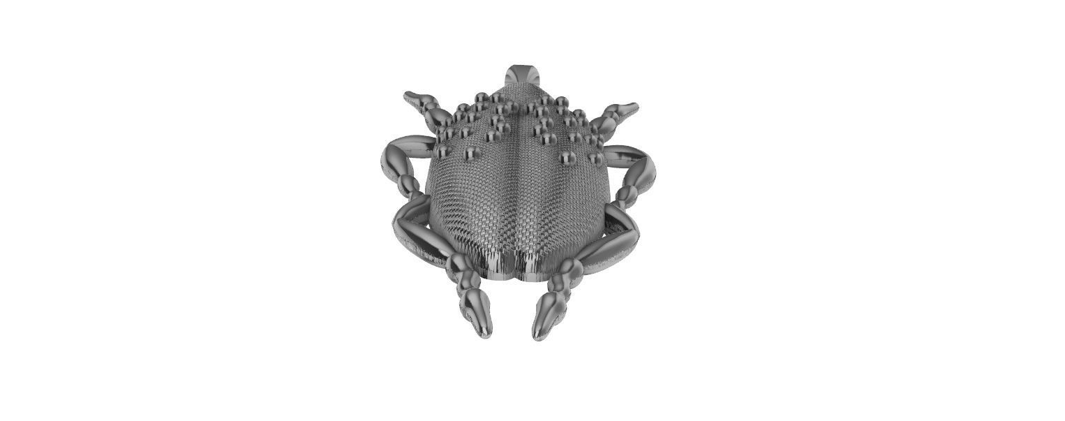 Scarab Pendant 3D print model_16
