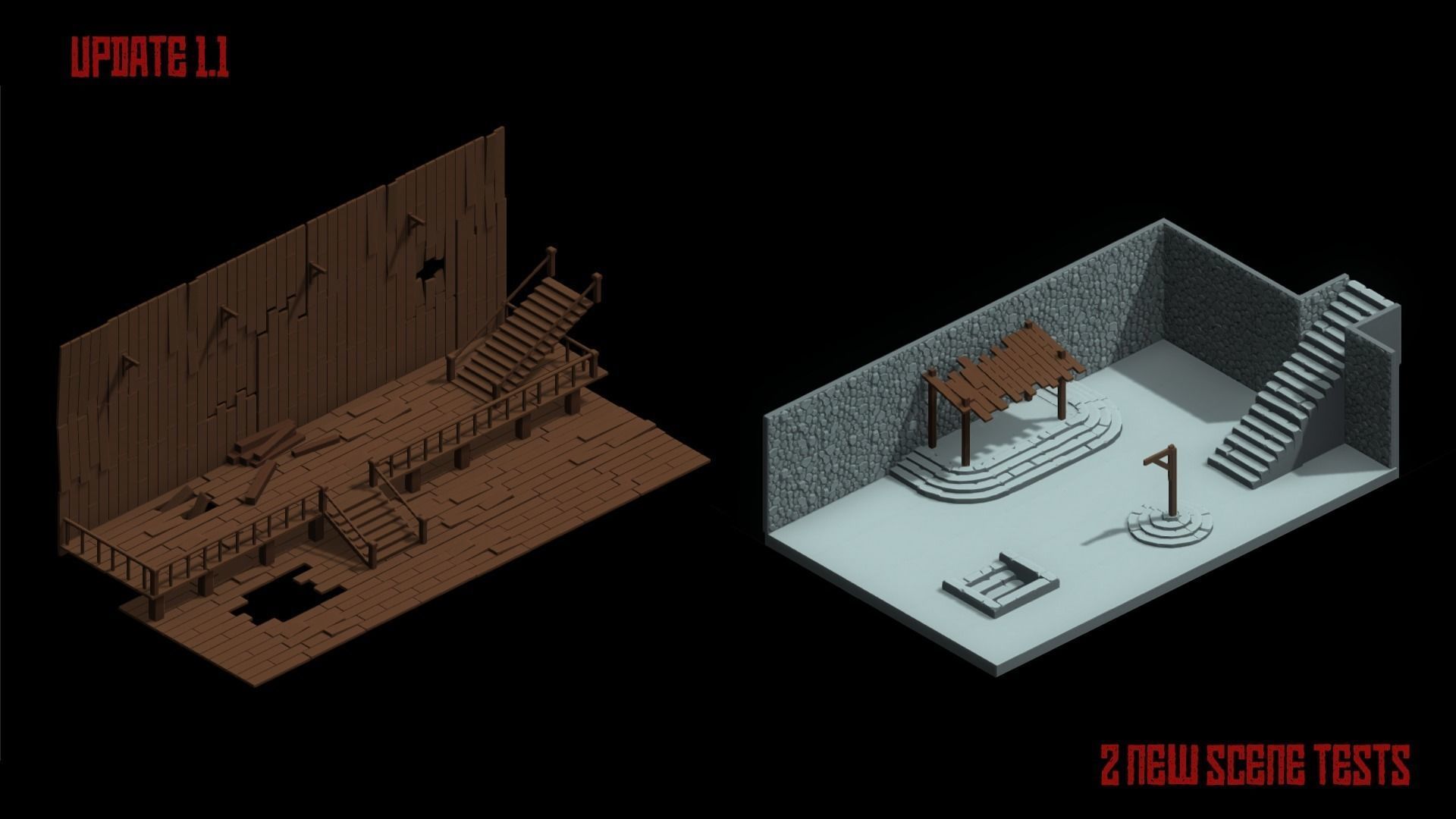 Poly Pack Dungeons and Caves  Low-poly 3D model_1