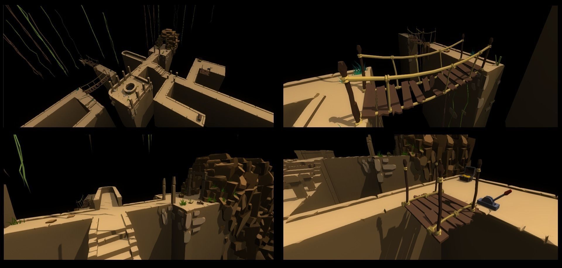 Poly Pack Dungeons and Caves  Low-poly 3D model_8