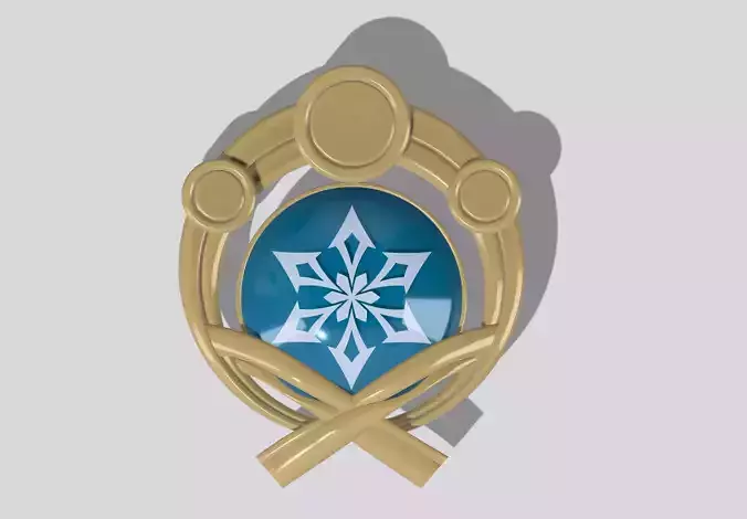 Inazuma Cryo Vision Genshin Impact