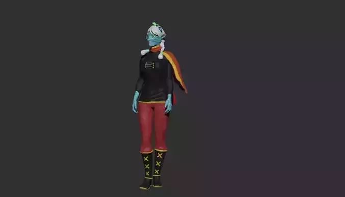 Avatar Neytri 3D print model