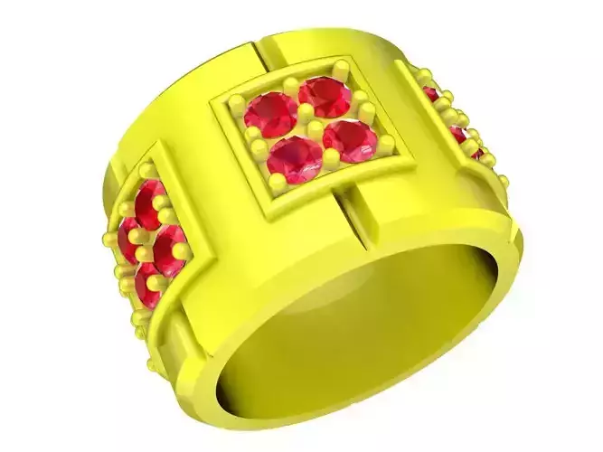 asian fashion diamond women band ring 4476