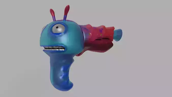high on life kenny Low-poly 3D model