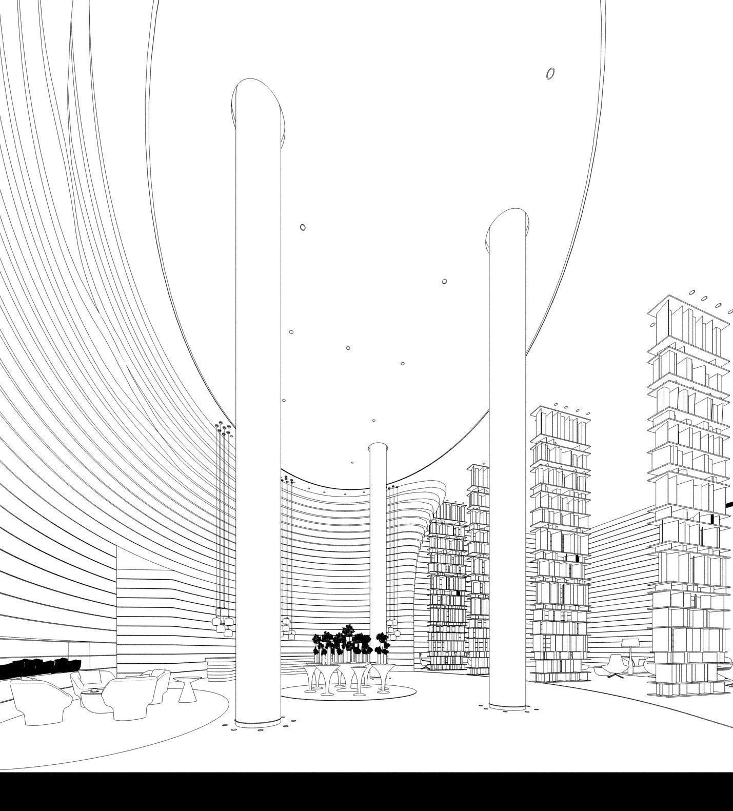Mercure Hotel Group Hotel Design Proposal Tender 3D Model Collection_3