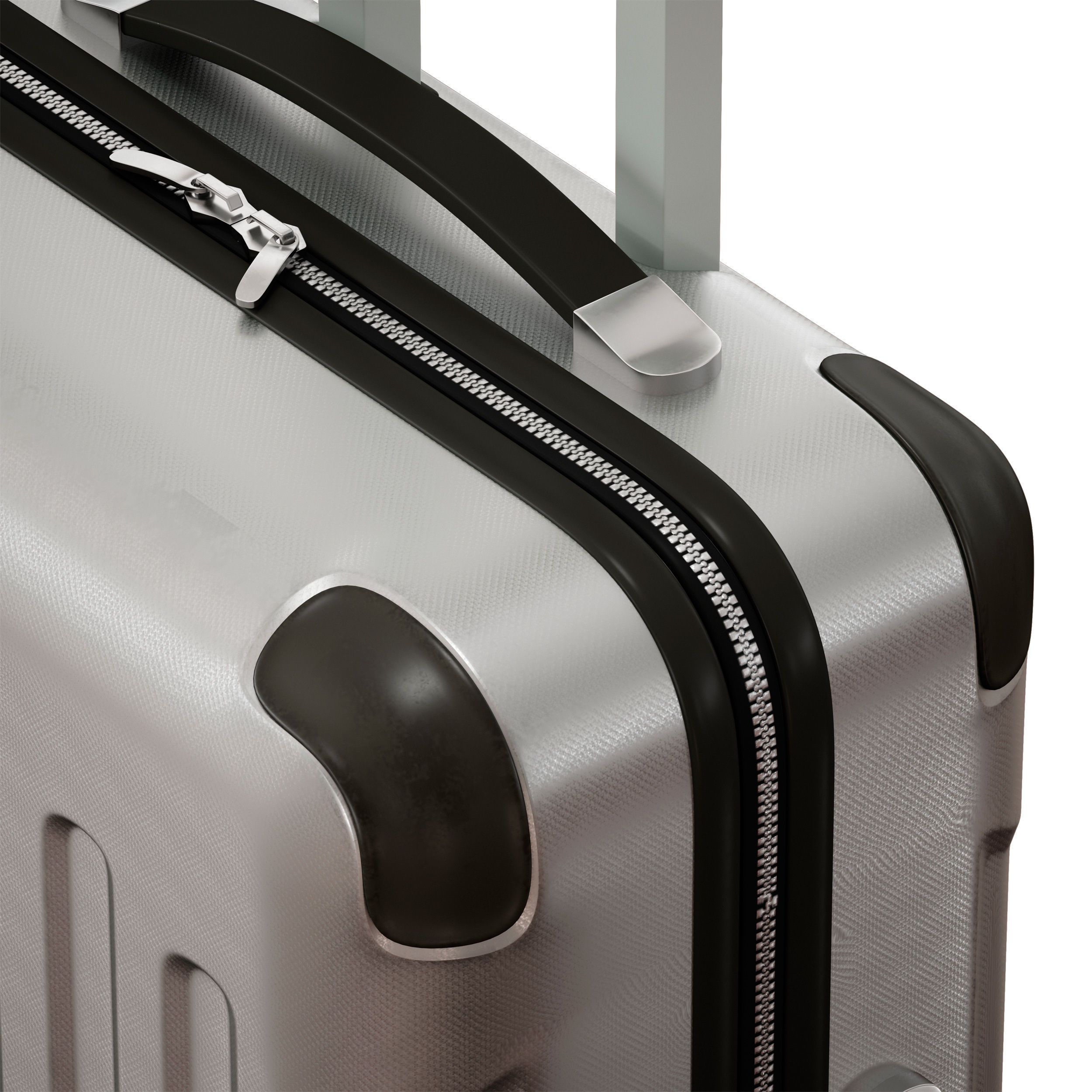 Travel bag suitcase case 3D model_6